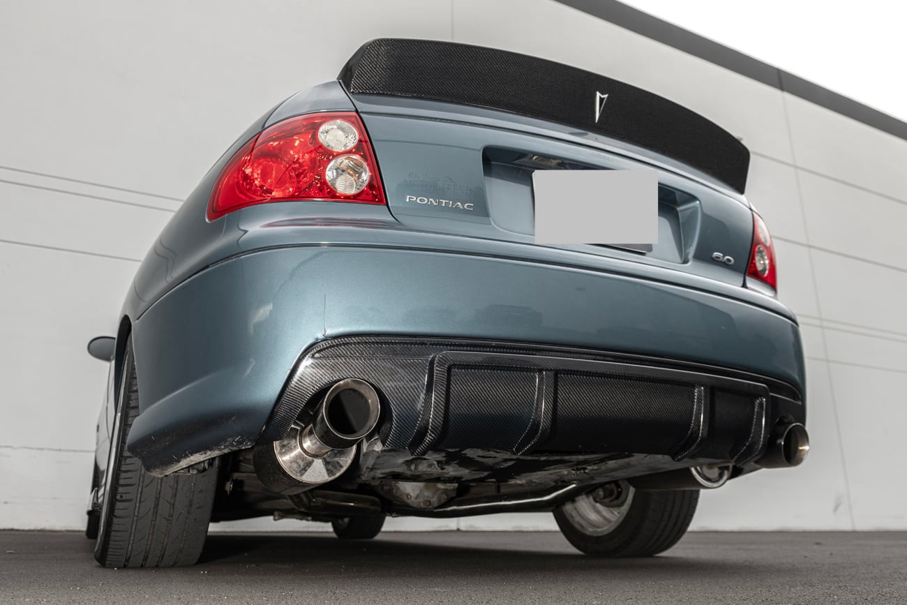 2004-2006 Pontiac GTO | GXP STYLE CARBON FIBER Rear Bumper Diffuser